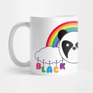 Black Metal Mug